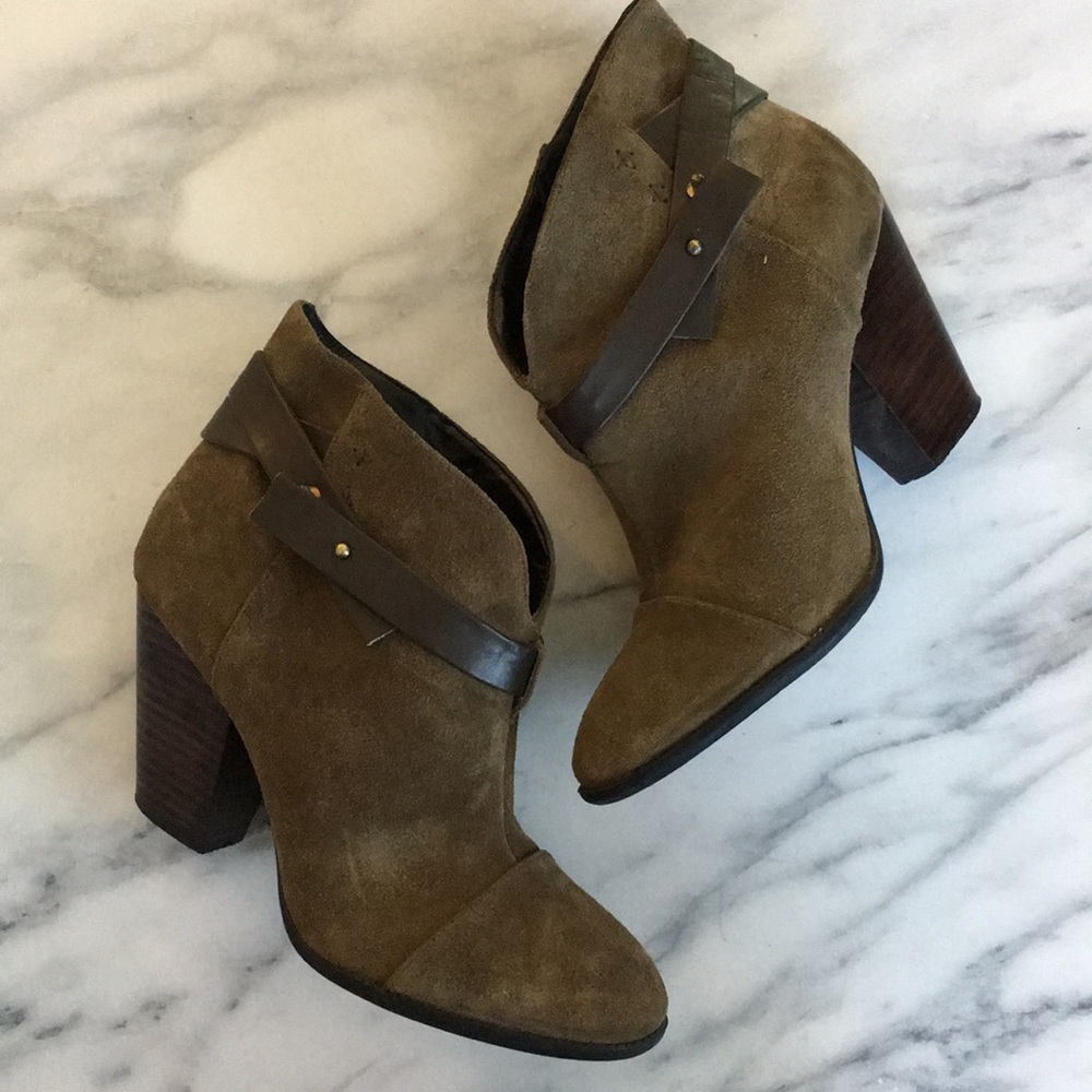 Sole Society Suede Ankle Boots Size 8